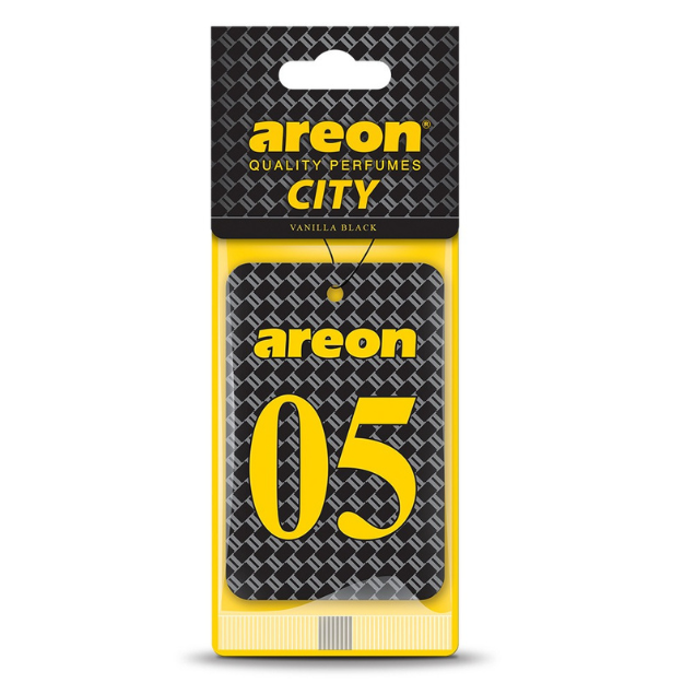 AREON CITY VANILLA BLACK 05 OTO ARAÇ KOKUSU resmi