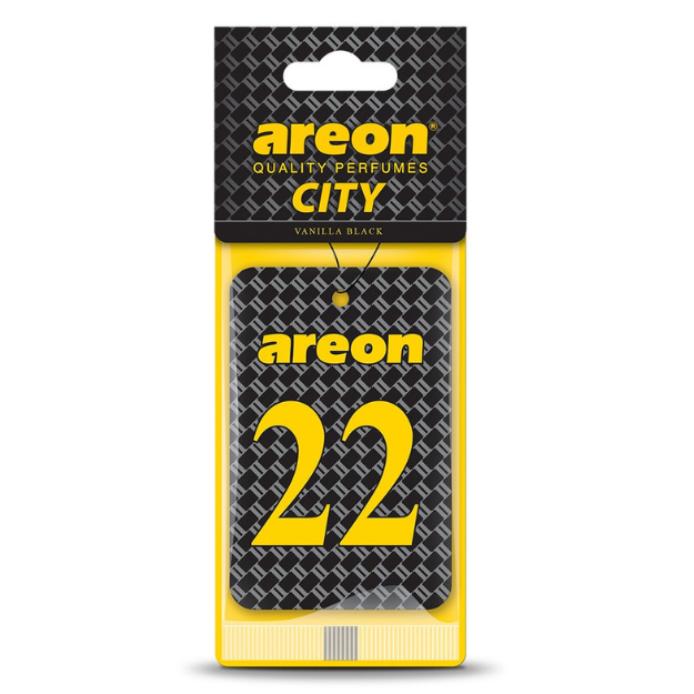 AREON CITY VANILLA BLACK 22 OTO ARAÇ KOKUSU resmi