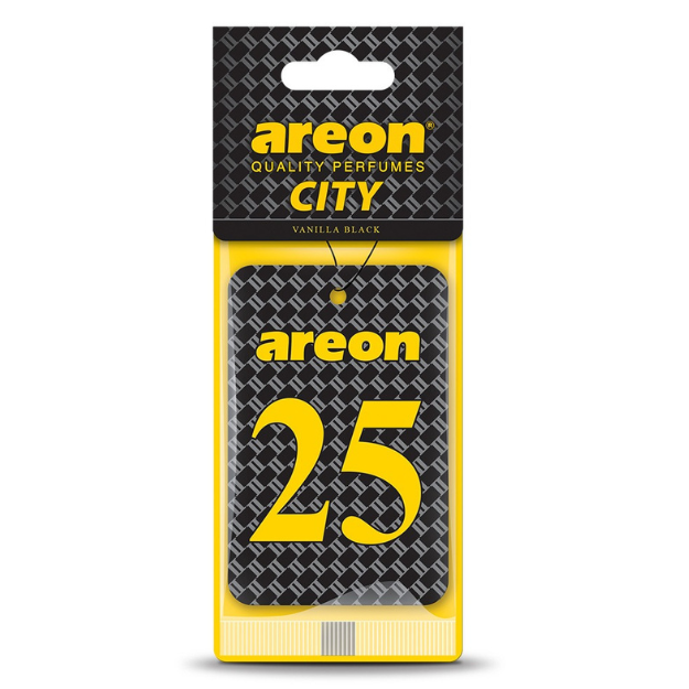 AREON CITY VANILLA BLACK 25 OTO ARAÇ KOKUSU resmi