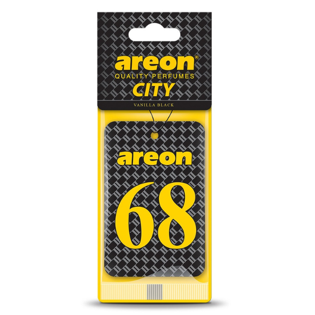 AREON CITY VANILLA BLACK 68 OTO ARAÇ KOKUSU resmi