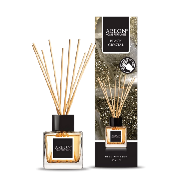 AREON CLASSIC BLACK CRYSTAL 50 ML BAMBU ÇUBUKLU ODA KOKUSU resmi