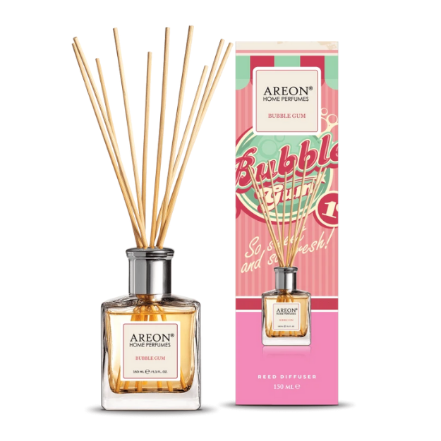 AREON CLASSIC BUBBLE GUM 150 ML BAMBU ÇUBUKLU ODA KOKUSU resmi