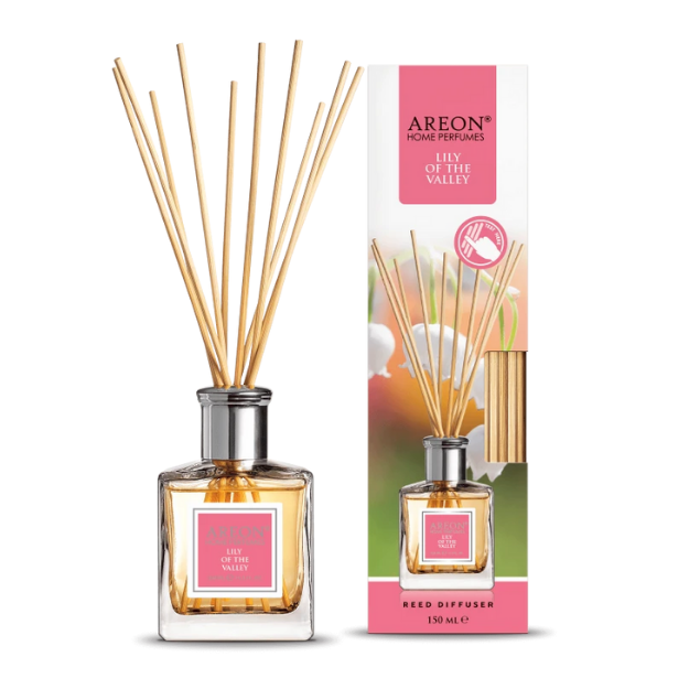 AREON CLASSIC LILY OF THE VALLEY 150 ML BAMBU ÇUBUKLU ODA KOKUSU resmi