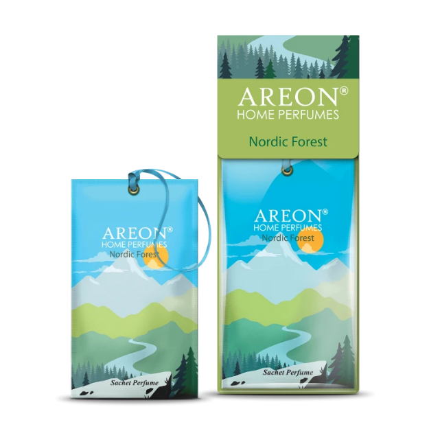 AREON SACHET NORDIC FOREST DOLAP VE ÇEKMECE KOKUSU resmi