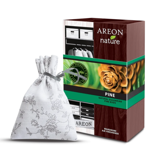 AREON NATURE PREMIUM BAG PINE DOLAP VE ÇKMECE KOKUSU resmi